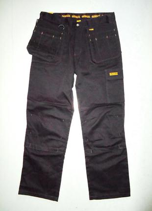 Штаны брюки рабочие dewalt holster pocket work dwc23-001 (34.32)
