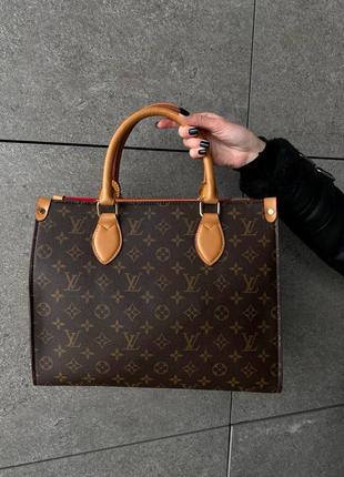 Сумка жіноча в стилі  louis vuitton brown