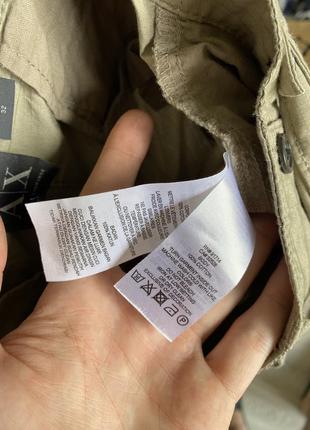 Карго штаны с карманами multipocket armani exchange pants