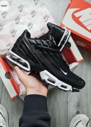 Чоловічі кросівки nike air max plus tn black/white