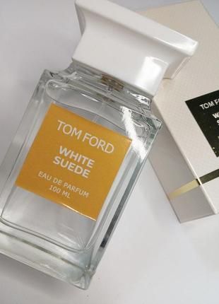 White suede tom ford