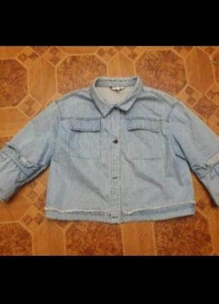 Распродажа джинсовая куртка пиджак8 фото