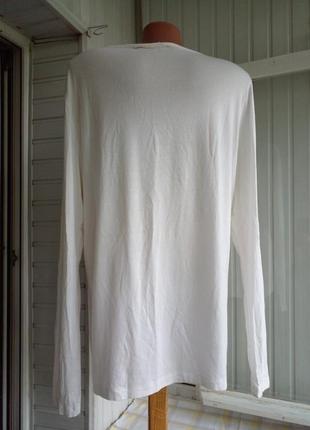 Висказная трикотажная блуза лонгслив большого размера батал3 фото