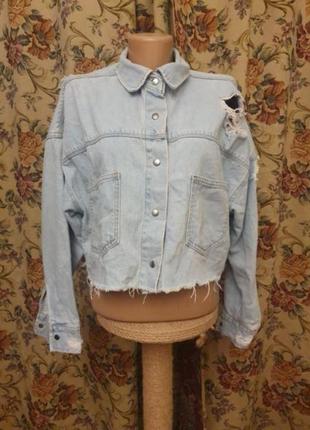 Розпродаж, джинсова куртка сорочка топ5 фото