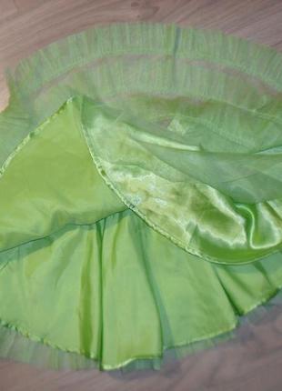 Нарядная юбка, спідниця, на 4-лет рост 1102 фото