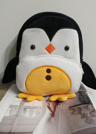 Рюкзак пингвин детский новый ранец рюкзачок мягкий игрушка животное7 фото
