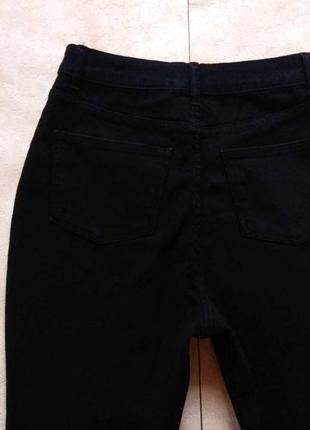 Брендовые черные джинсы скинни с высокой талией boohoo, 10 размер.2 фото