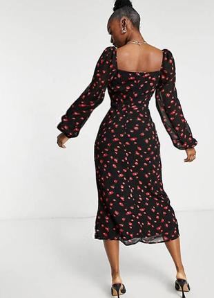 Розпродаж сукня missguided міді asos з розрізом4 фото