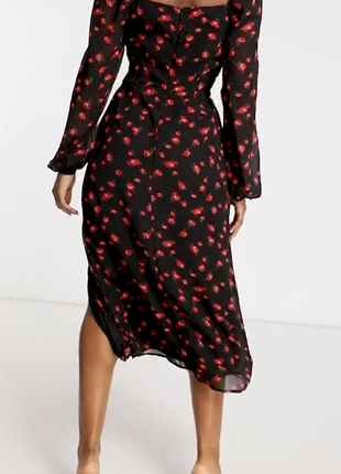 Розпродаж сукня missguided міді asos з розрізом8 фото
