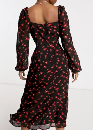 Розпродаж сукня missguided міді asos з розрізом6 фото