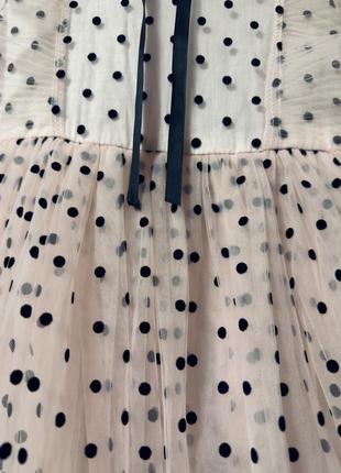 Фатинова сукня в горошок2 фото