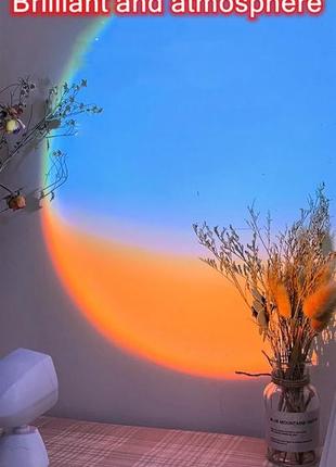Астронавт лампа захід сонця sunset lamp імітація і проекція6 фото