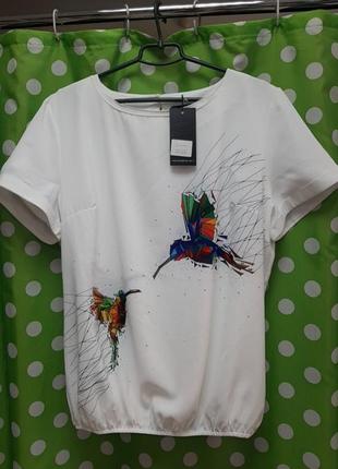 Розпродаж стильна блуза футболка турція яскравий принт