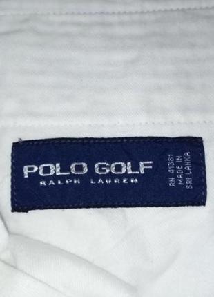 Шикарные хлопковые брюки в полоску ralph lauren polo golf6 фото
