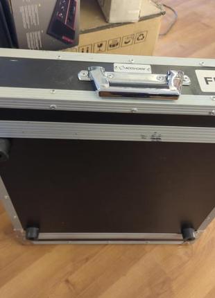 Accu-case acf-sw/ddr2 doubledoorrack 19" 2u (1097)