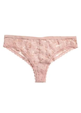 Трусики-бразилиана h&m 0422461  xs пудра