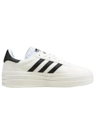 Adidas gazelle bold beige black 37