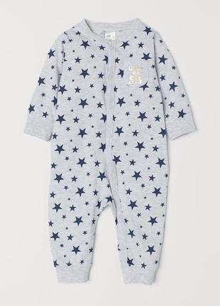 Чоловічок із відкритими ніжками для дитини шведського бренда h&m з якісного трикотажу.