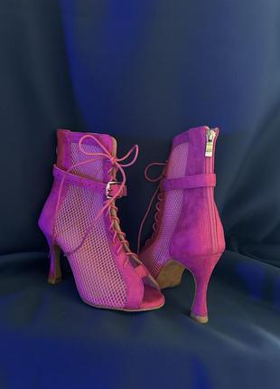 Универсальные танцевальные туфли для high heels, латыни или бачать2 фото