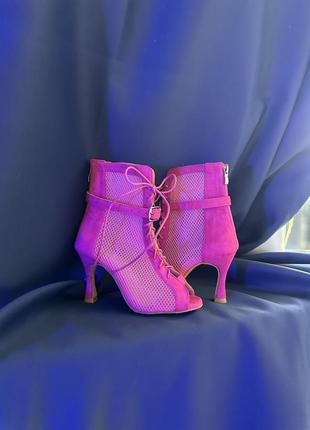 Универсальные танцевальные туфли для high heels, латыни или бачать5 фото