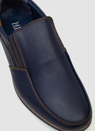 Туфли мужские, цвет темно-синий, 243ra1681-12 фото