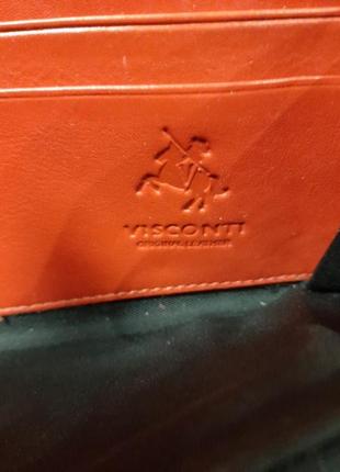 Кожаный кошелёк visconti7 фото