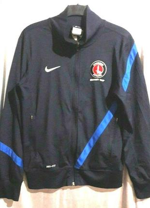 Мастерка ветровка олимпийка nike dri-fit charlton athletic