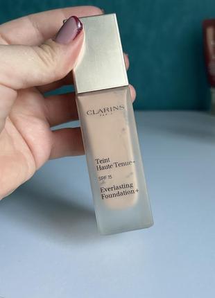 Clarins everlasting foundation spf 15