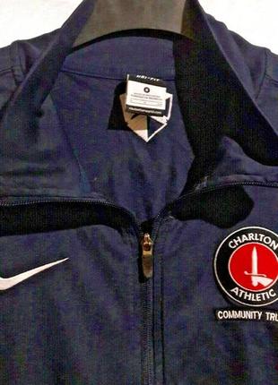 Мастерка ветровка олимпийка nike dri-fit charlton athletic3 фото