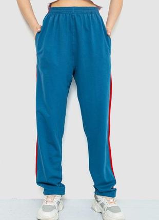 Спорт штани женские, цвет петроль, 219r125-3