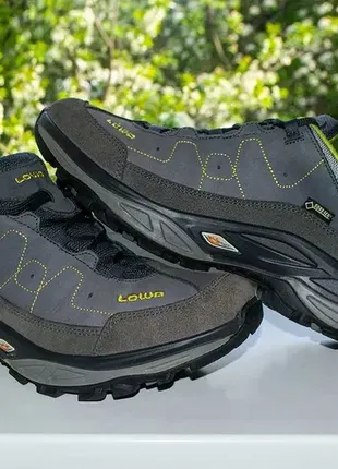 Кроссовки трекинговые lowa toro gtx lo ws goretex grey 41 р. оригинал4 фото