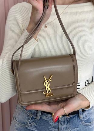 Сумка в стиле yves saint laurent solferino 19 см