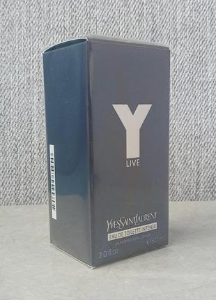 Yves saint laurent y live intense 60 мл для чоловіків (оригінал)