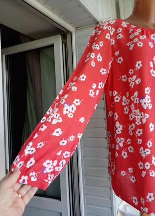 Вискозная блуза рубашка большого размера батал8 фото