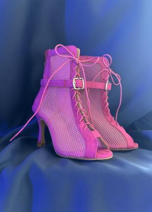 Универсальные танцевальные туфли для high heels, латыни или бачать6 фото