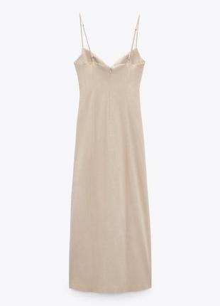 Zara -60% 💛 розкішна сукня з корсетом, s3 фото