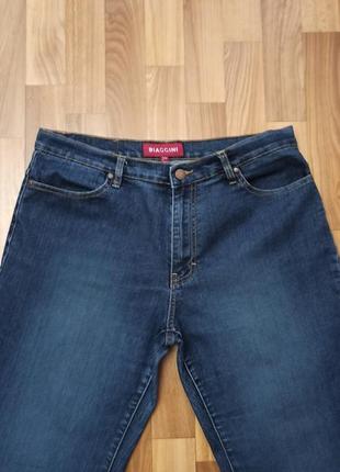 Еластичні сині джинси розмір 46 європейський бавовна з еластаном3 фото