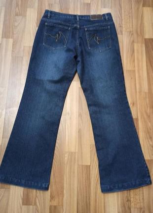 Еластичні сині джинси розмір 46 європейський бавовна з еластаном5 фото