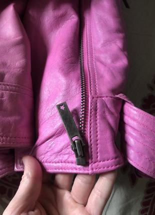 Кожаная куртка косуха pepe jeans zara pinko6 фото