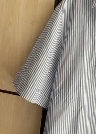 Сорочка котонова в смужку3 фото