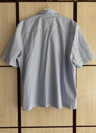 Сорочка котонова в смужку8 фото