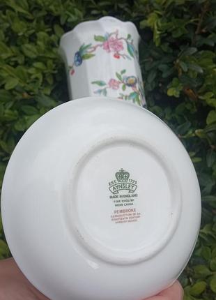 Ваза фарфоровая 28 см от известного бренда ainsley