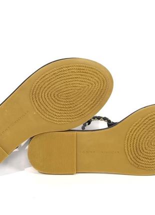 Кожаные женские сандалии босоножки tommy hilfiger jennyfer 7c sandals оригинал8 фото