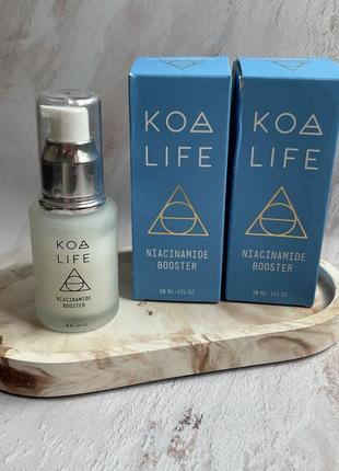 Сыворотка - бустер с ниацинамидом koa life niacinamide booster 30 мл