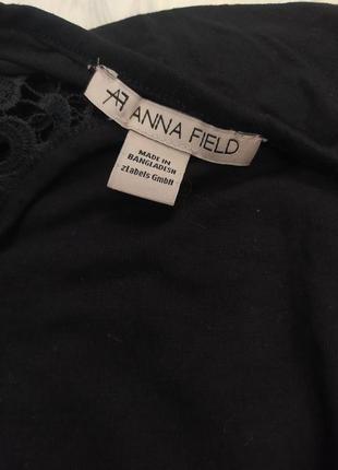 Футболка чорна з гіпюром/ жіноча блузка з кружевами / літній одяг6 фото