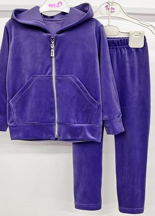 Велюрові костюми на блискавці, для дітей від 1 до 13 років7 фото
