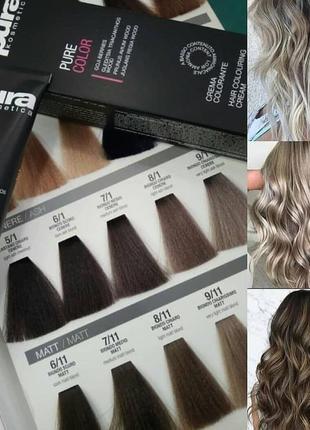 Краска для волос pura kosmetica pure color hair colorante