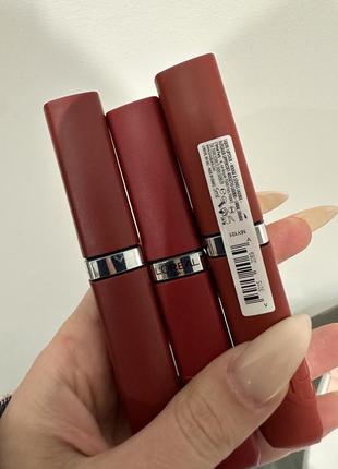 Супер стійка матова помада l'oreal paris infallible matte resistance6 фото