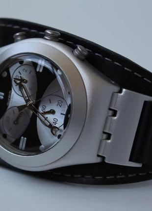 Кварцевые часы swatch (свотч) хронограф