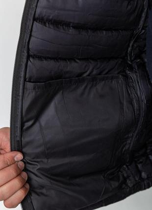 Куртка чоловіча демісезонна, колір чорний, 234r9016 фото